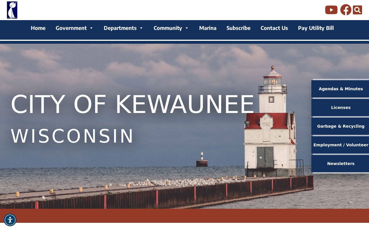 Kewaunee court records city information